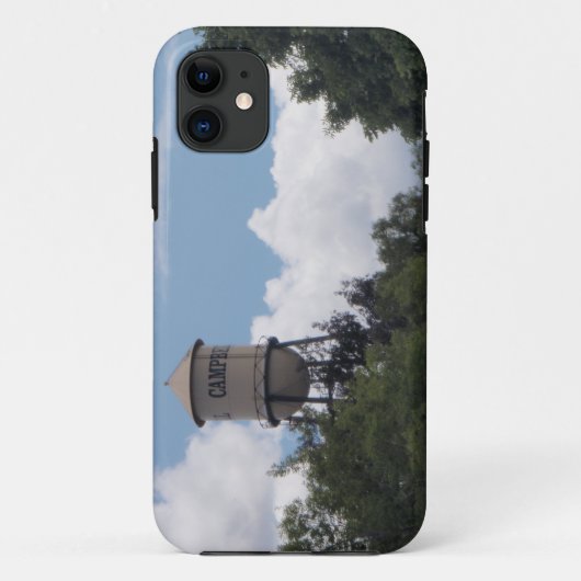 キャンベル給水塔、カリフォルニア Case-Mate iPhoneケース (裏面)