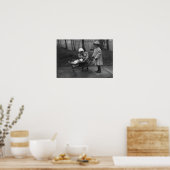 キャンベル遊キッドドールと子供たち ポスター (キッチン)