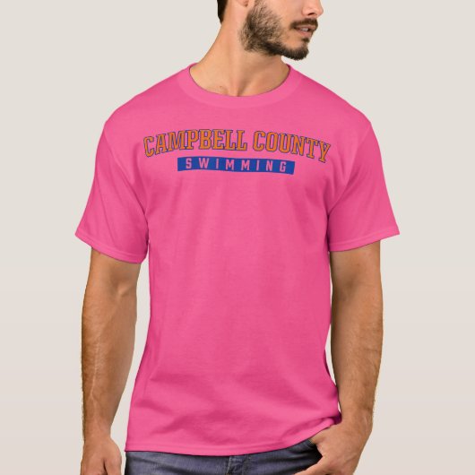 キャンベル郡立高校水泳部 Tシャツ (正面)