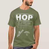 キャンベル陸軍飛行場HOP Tシャツ (正面)