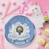 キャンベル クラン バッジ カスタマイズ 冬 ペーパープレート (パーティー)