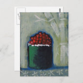 キャンベル・ジェーンによるとびこ寿司ポストカード ポストカード (正面/裏面)