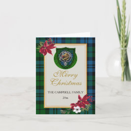 キャンベル・スコットランドクランタートン＆クレスト カード