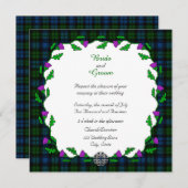 キャンベル·セルト結婚ス 招待状 (正面/裏面)