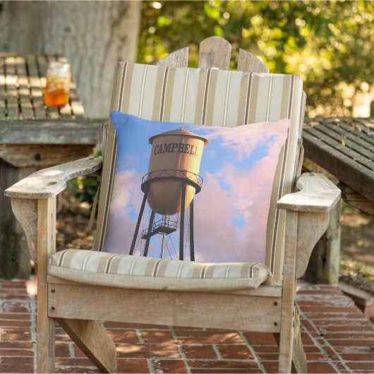 キャンベルCAヒストリカルウォータータワー装飾用クッション アウトドアクッション (椅子)