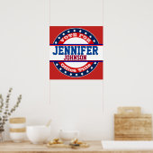 キャンペカスタマイズーンテンプレート ポスター (キッチン)