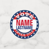 キャンペカスタムーンテンプレート コンフェッティ (スモール正面)