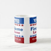 キャンペカスタムーンテンプレート コーヒーマグカップ (中央)