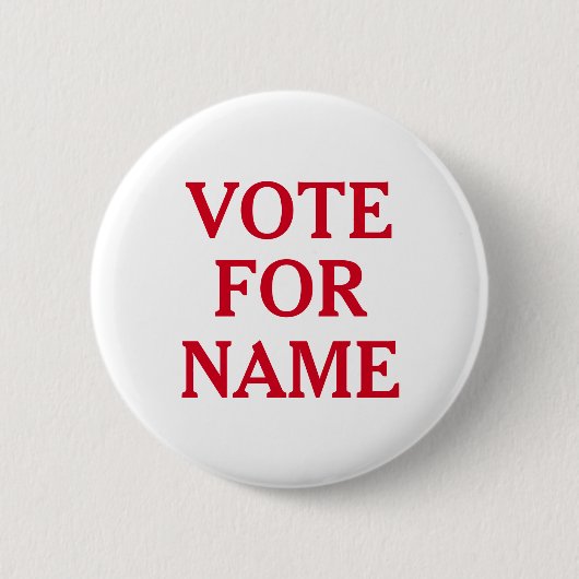 キャンペモダンーンギア- 赤と白 缶バッジ (正面)