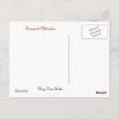 キャンペードチワフアドッグ ポストカード (裏面)