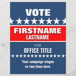 キャンペーンのカスタムテンプレート チラシ