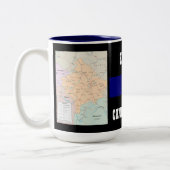 キャンペーンスターコソボ退役軍人 ツートーンマグカップ (左)