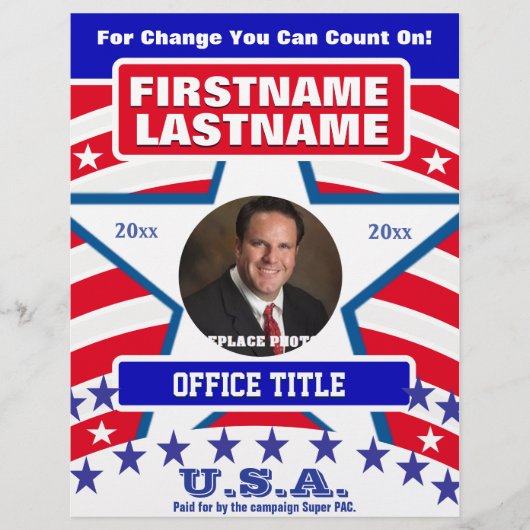 キャンペーンチラシテンプレート チラシ (正面)