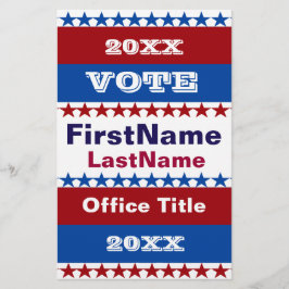 キャンペーンテンプレートの作成 チラシ