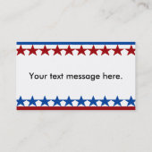 キャンペーンテンプレートの作成 名刺 (裏面)