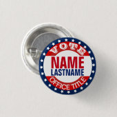 キャンペーンテンプレートカスタム 缶バッジ (正面&裏面)