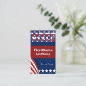 キャンペーンテンプレート星 名刺 (スタンド正面)