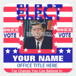 キャンペーンテンプレート |スターストライプズ スクエアシール