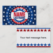 キャンペーンテンプレート 名刺 (正面/裏面)