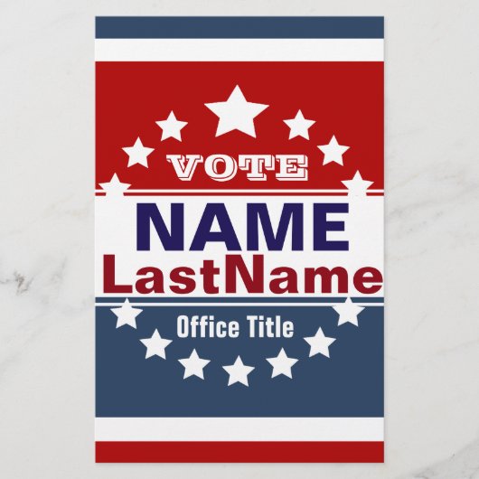 キャンペーンテンプレート 空白の チラシ (正面)