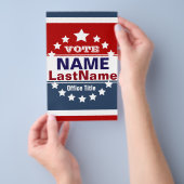 キャンペーンテンプレート 空白の チラシ (ハンドル)