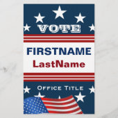 キャンペーンフライヤーテンプレート チラシ (裏面)