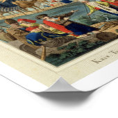 キャンペーン中のトルコ軍(版木、銅版、版画) ポスター (角)