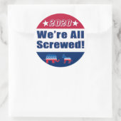 キャンペーン2020|我々は皆ねじ込み! ラウンドシール (バッグ)