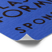 キャンペー学ンポスターを泳ぐ ポスター (角)