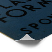 キャンペー学ン・ヴィンテージのポスターを泳ぐ ポスター (角)