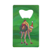 キャンメルクリスマスオングリーン クレジットカード栓抜き (裏面)