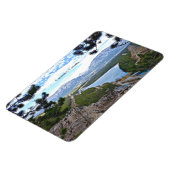 キャンモア、カナダ風景写真 マグネット (左側)