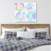 キャンモダンバス上の宇宙 キャンバスプリント (インサイチュ (寝室))