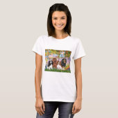 キャヴァリアーズ (4) - モネの庭園にて Tシャツ (正面フル)