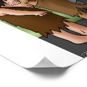 キャヴェマン発明のおもしろいポスター ポスター (角)