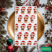 キャヴォードルドッグがクリスマススターを育てる スモールペーパーバッグ