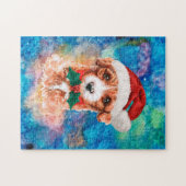 キャヴォードルブリードドッグクリスマス ジグソーパズル (横)