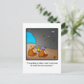 キャヴマンおもしろいニューユーモアのはがき ポストカード (スタンド正面)