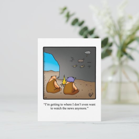 キャヴマンおもしろいニューユーモアのはがき ポストカード (スタンド正面)