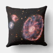 キャートホイール銀河系、ジェームズウェッブ宇宙望遠鏡 クッション (裏面)