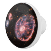 キャートホイール銀河系、ジェームズウェッブ宇宙望遠鏡 セラミックノブ (右)