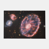 キャートホイール銀河系、ジェームズウェッブ宇宙望遠鏡 ドアマット (正面)