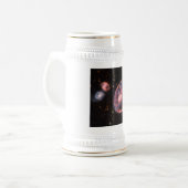 キャートホイール銀河系、ジェームズウェッブ宇宙望遠鏡 ビールジョッキ (正面左)