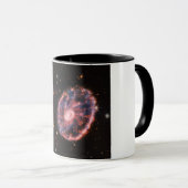 キャートホイール銀河系、ジェームズウェッブ宇宙望遠鏡 マグカップ (正面右)