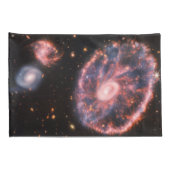 キャートホイール銀河系、ジェームズウェッブ宇宙望遠鏡 枕カバー (裏面-右)