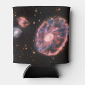 キャートホイール銀河系、ジェームズウェッブ宇宙望遠鏡 缶クーラー (正面)