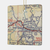 キヤノンシティCOヴィンテージマップ セラミックオーナメント (左)