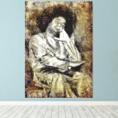 キヤノンレジェンズサティヤサイババ –  キャンバスプリント (インサイチュ (ウッドフロア))