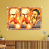 キヤノンレジェンズ博士ジョン・ディー博士マハトマ・モーヤ キャンバスプリント (インサイチュ (リビング))