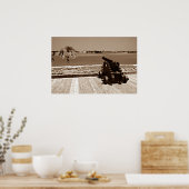 キヤノン入り口セピア1 ポスター (キッチン)